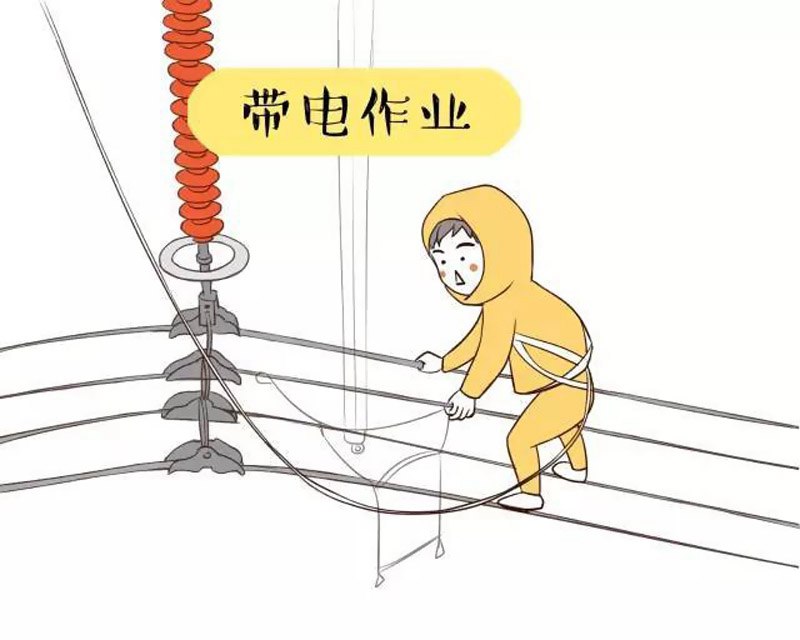 南洋電纜帶電作業(yè)